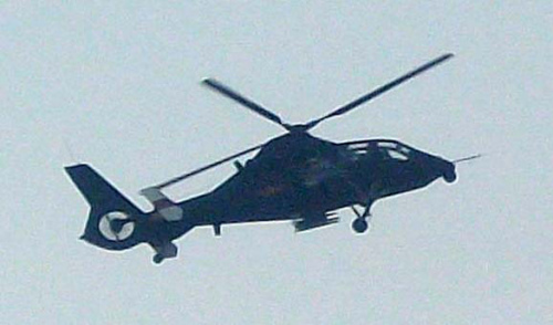 网络上流传的直-19型直升机照片 网络上流传的直-19型直升机照片