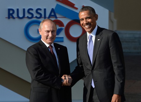 G20峰会:普京奥巴马变疏远座位相隔由1变5人